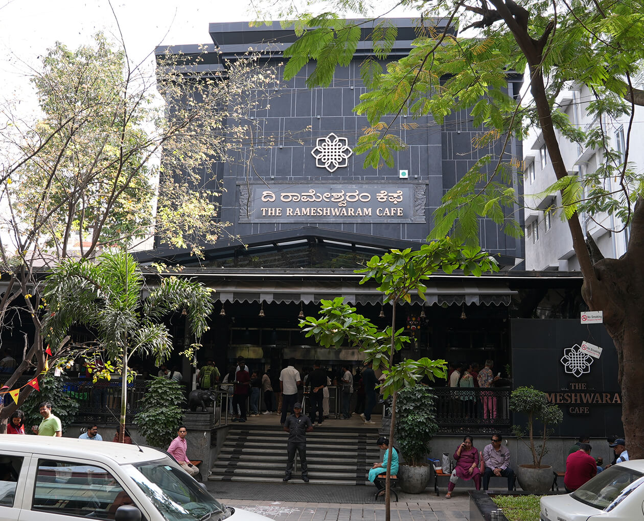 The Indiranagar cafe interior
